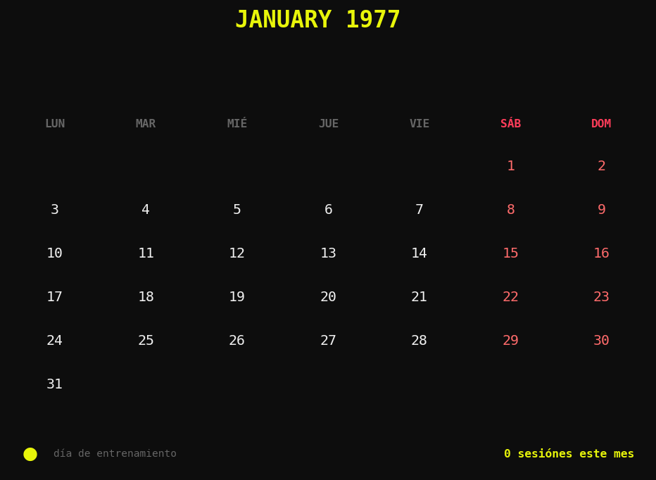 Calendario
