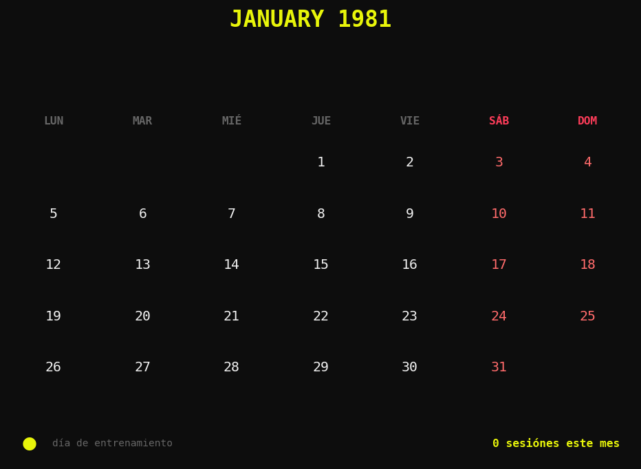 Calendario
