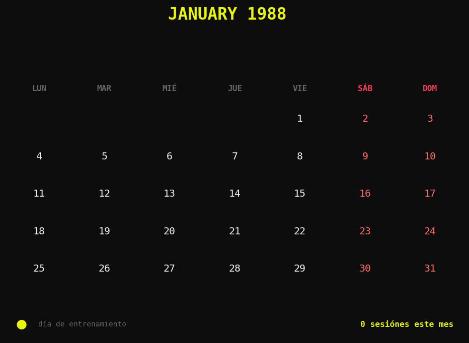 Calendario