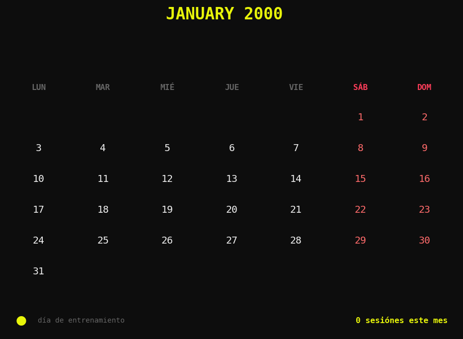 Calendario