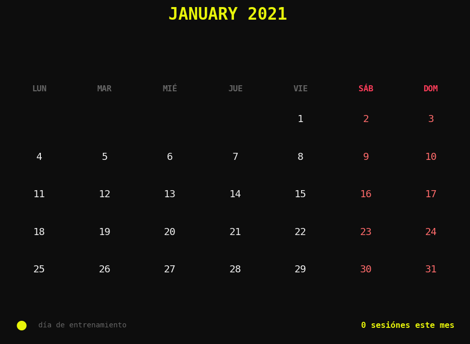 Calendario