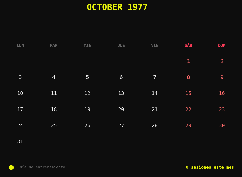 Calendario