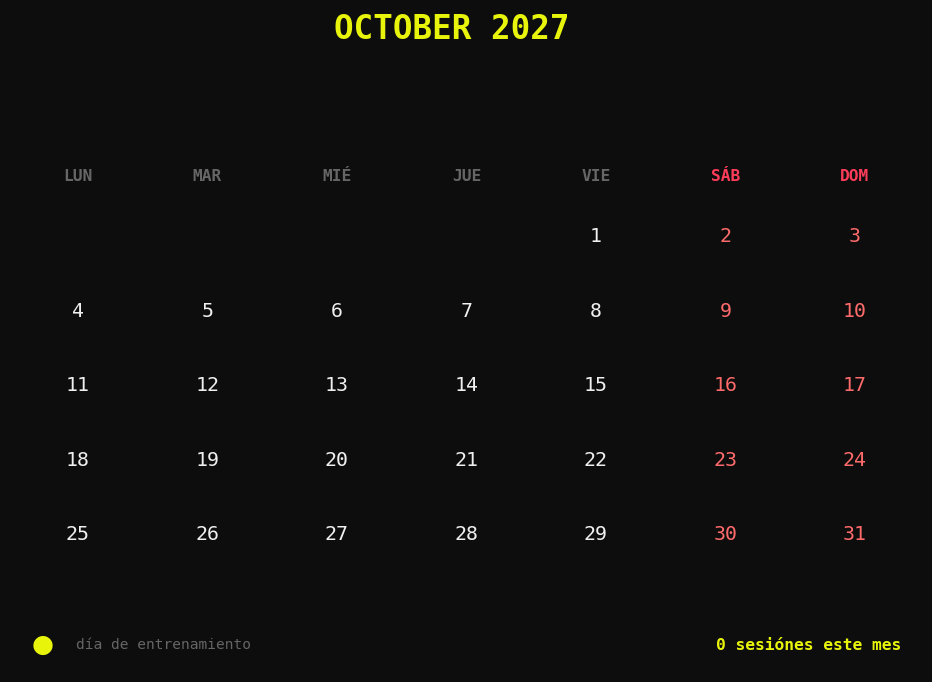 Calendario