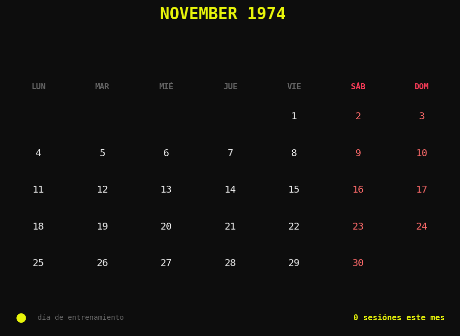 Calendario
