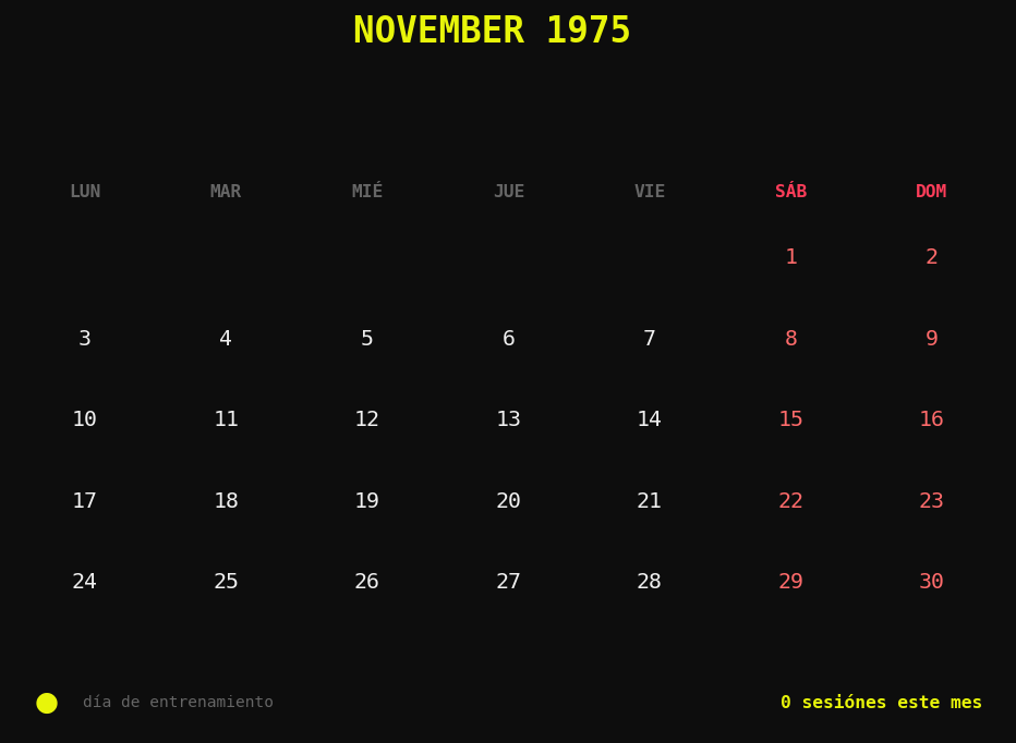 Calendario
