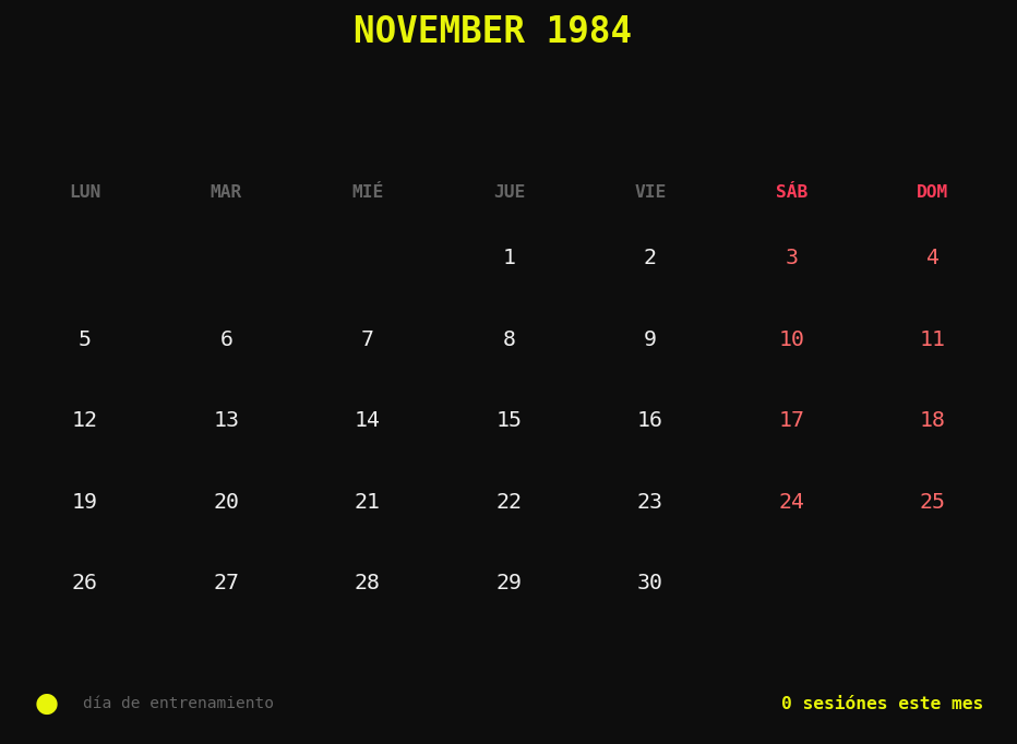 Calendario