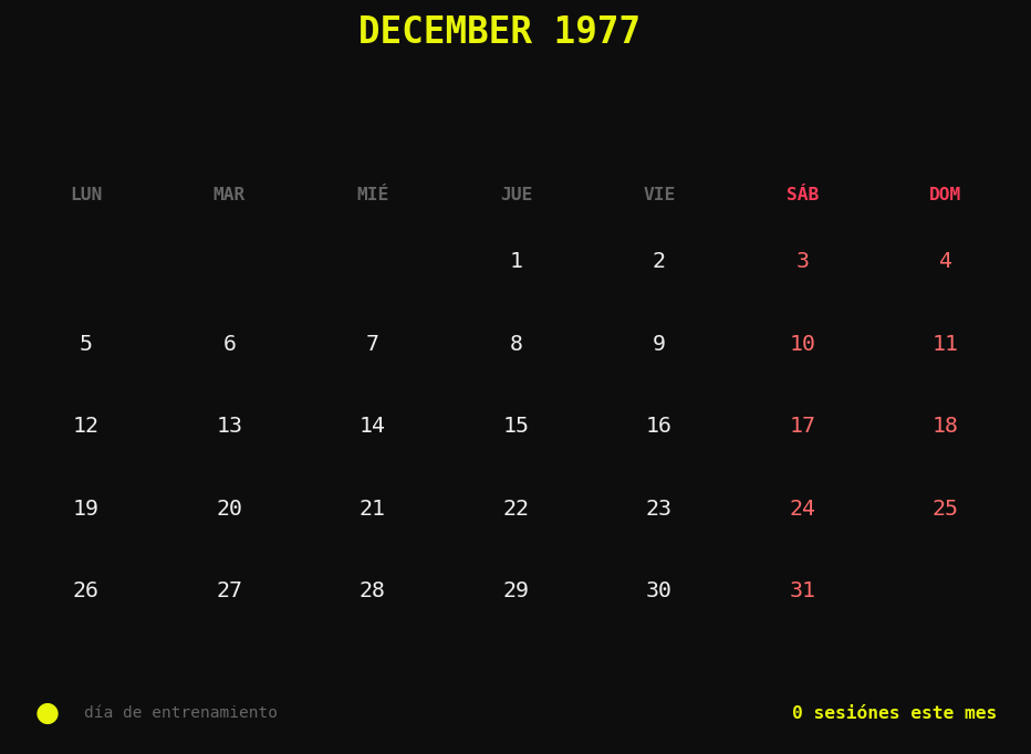 Calendario