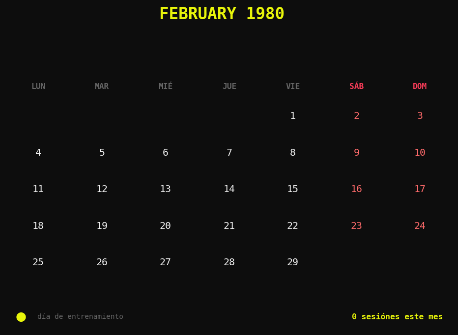 Calendario