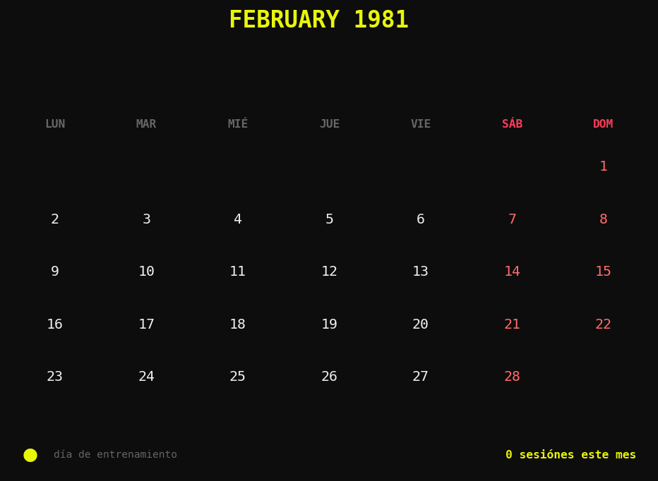 Calendario