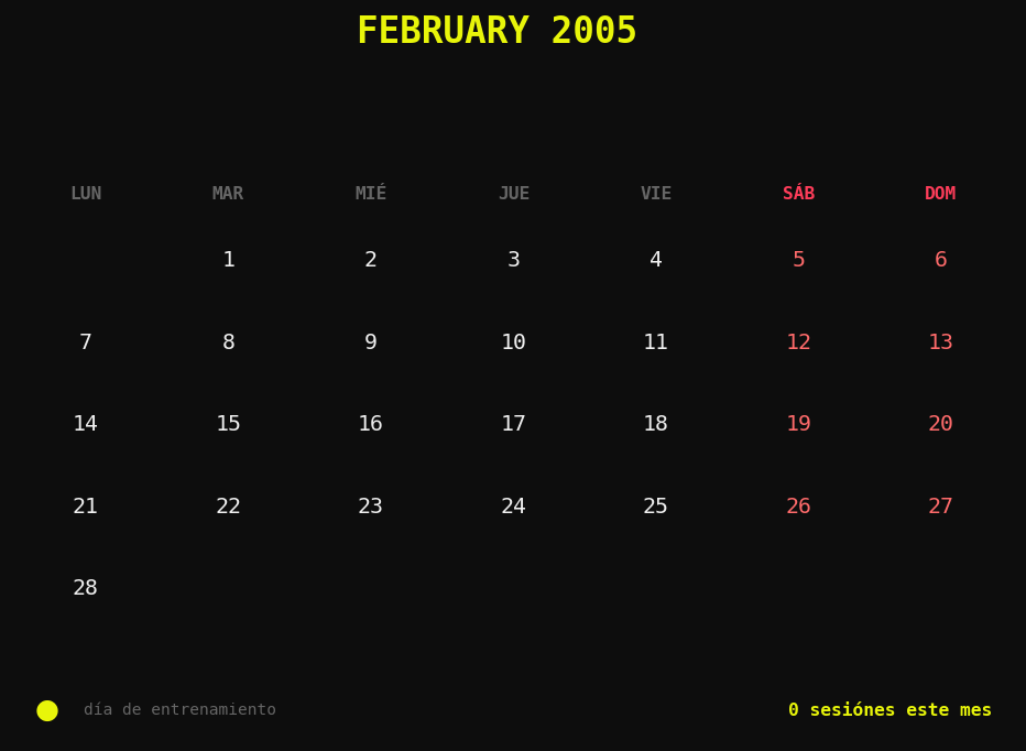 Calendario