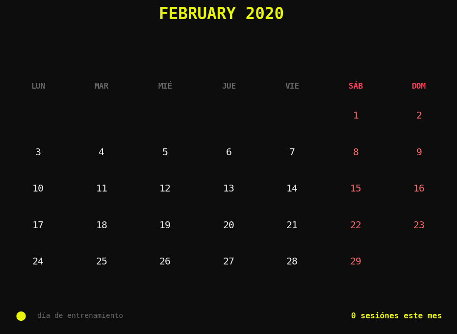 Calendario