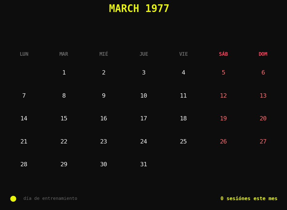 Calendario