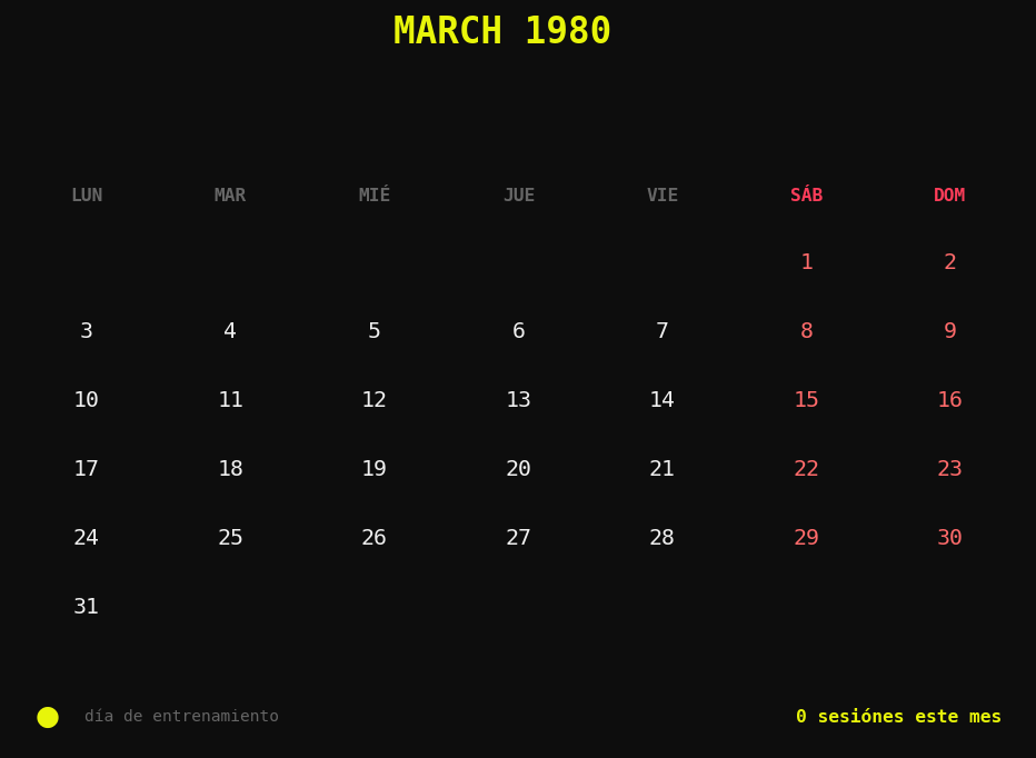 Calendario
