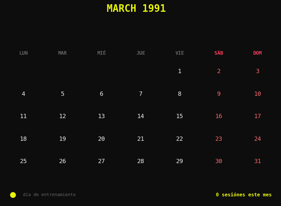 Calendario