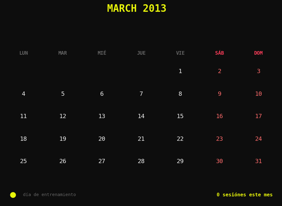 Calendario