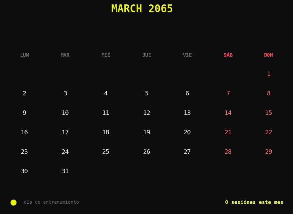 Calendario