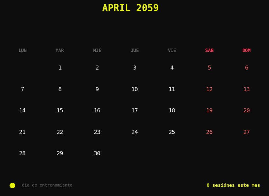 Calendario