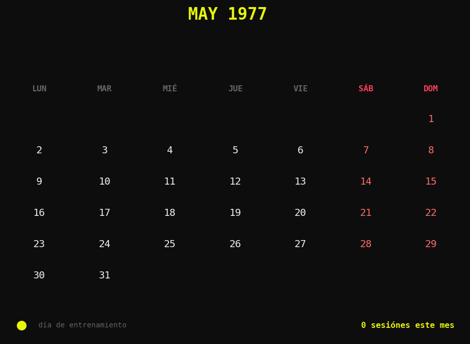 Calendario