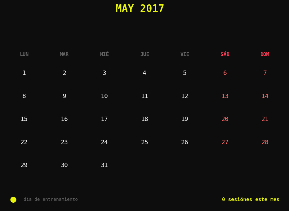 Calendario