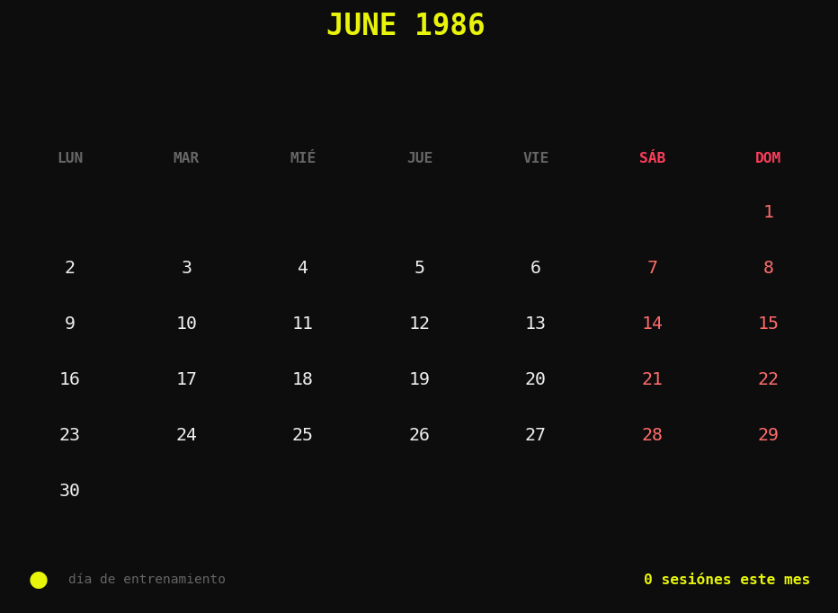 Calendario