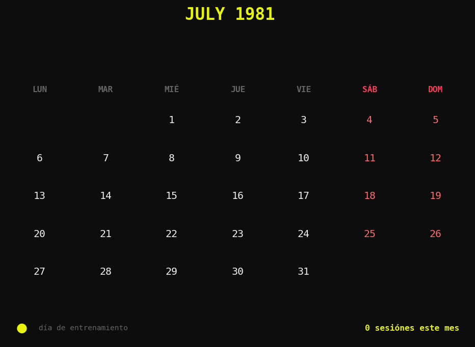 Calendario