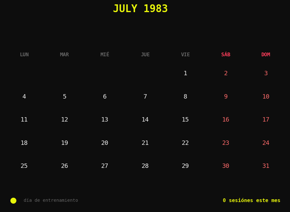 Calendario