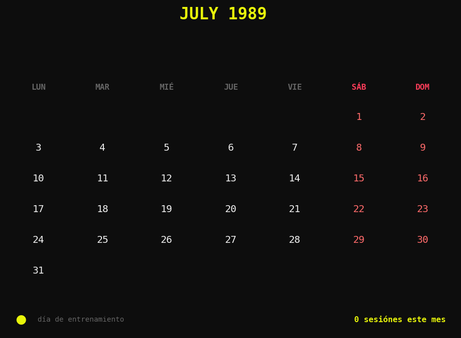 Calendario