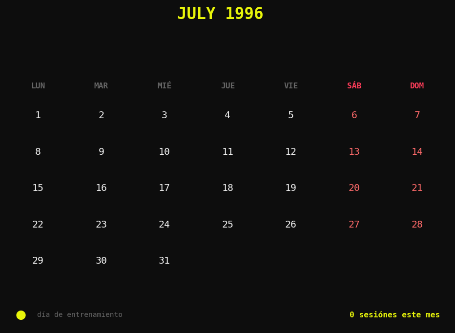 Calendario