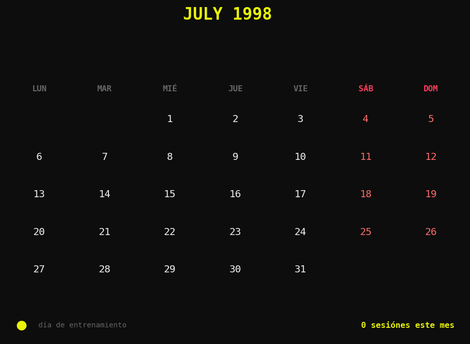 Calendario