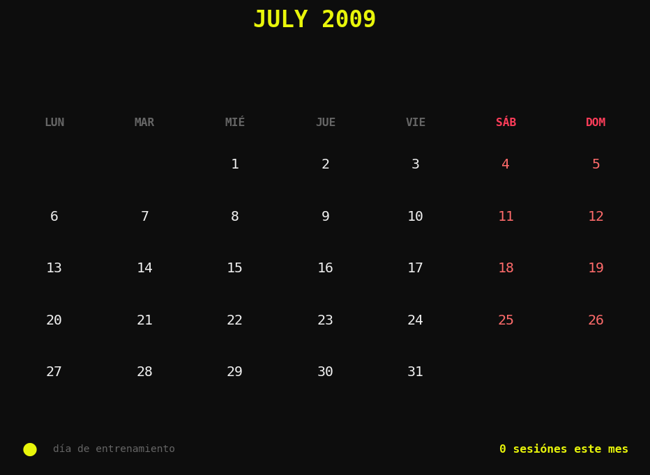 Calendario