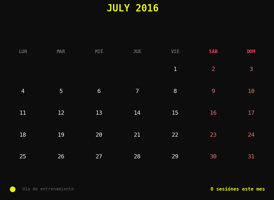 Calendario