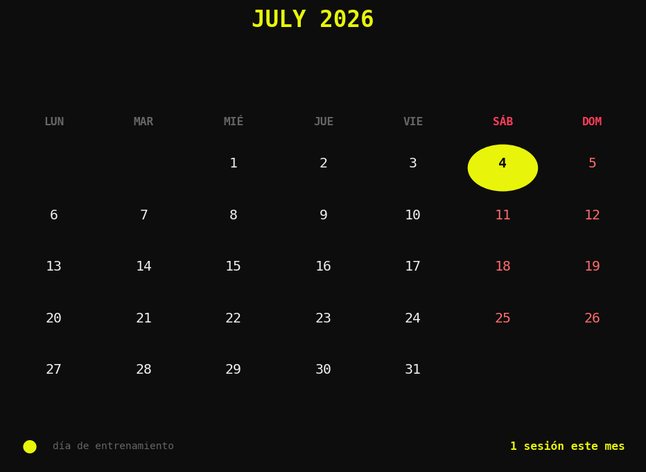 Calendario