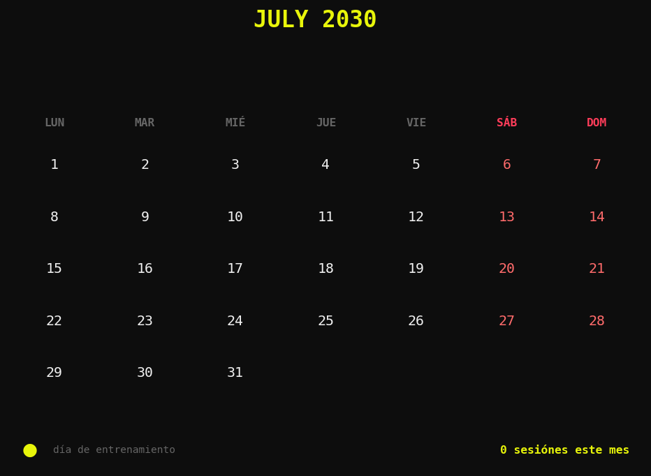 Calendario