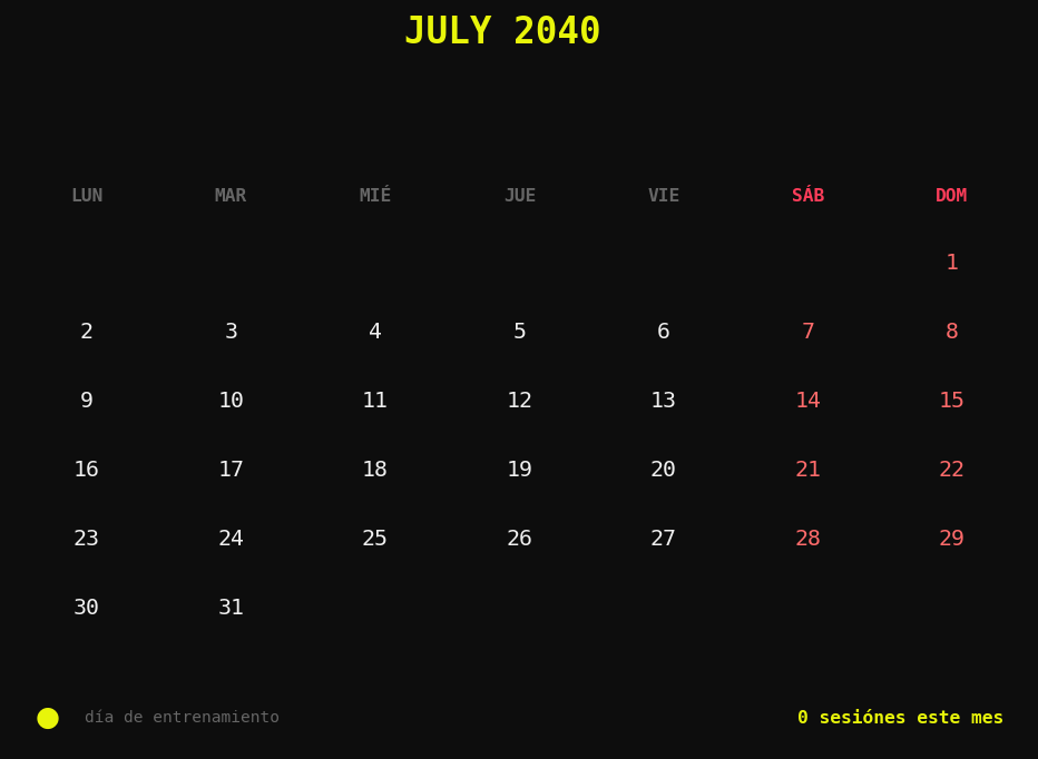 Calendario