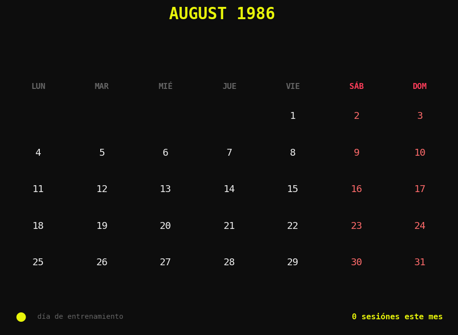 Calendario